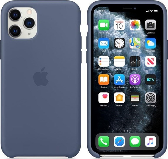 Изображение Apple - iPhone 11 Pro Silicone Case MWYR2ZM/A Alaskan Blue
