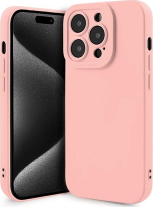 Изображение Apple Fusion Softy izturgs silikona aizsargapvalks Apple iPhone 15 Pro roz
