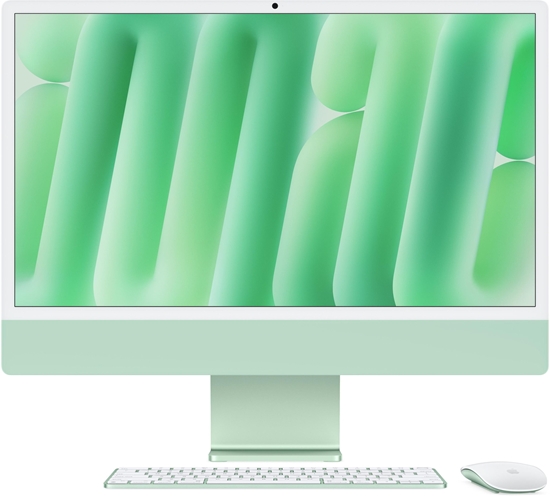 Изображение iMac 24" 4.5K Retina, Apple M4 10C CPU, 10C GPU/16GB/256GB SSD/Green/RUS