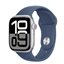 Attēls no Apple Watch | Series 10 (GPS) | Smart watch | 100% recycled aluminium | 42 mm | Blue | Silver | Apple Pay | Water-resistant | Dust-resistant