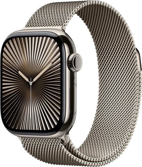 Изображение Apple Watch 10 46mm GPS+4G Titan Milanese S/M Natural/Natural