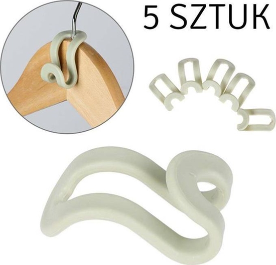 Picture of Aptel AG17F ORGANIZER DO SZAFY NA WIESZAKI UBRANIA 5szt