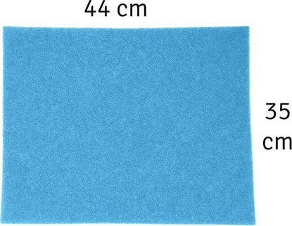Attēls no Aptel ANTYBAKTERYJNA MATA DO LODÓWKI 3 sztuki 44x35 cm niebieska AG748