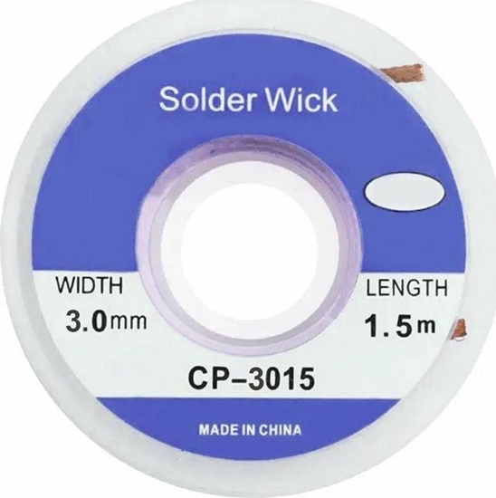 Picture of Aptel Miedziana TAMA Rozlutownicza Plecionka do usuwania drutu 1,5m x 3mm NZ18A