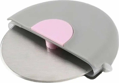 Attēls no Aptel Okrgy NÓ do Pizzy Krojenie Pizzy na slajsy 8,5cm szaro-róowy AG680B