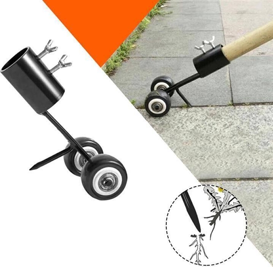 Picture of Aptel SKROBAK DO USUWANIA CHWASTÓW TRAWY Z BRYKU na kókach czarny AG394E