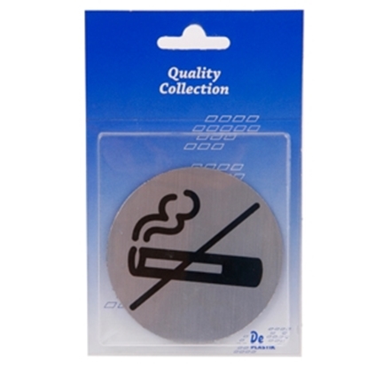Изображение Apzīmējums durvīm NO SMOKING, metāla
