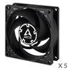 Picture of Arctic P8 Fans 3-pin / 80mm / 5pcs.
