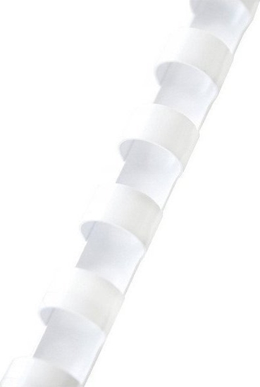 Picture of Argo Grzbiet plastikowy 16mm ARGO 405168 przezroczysty 100 szt