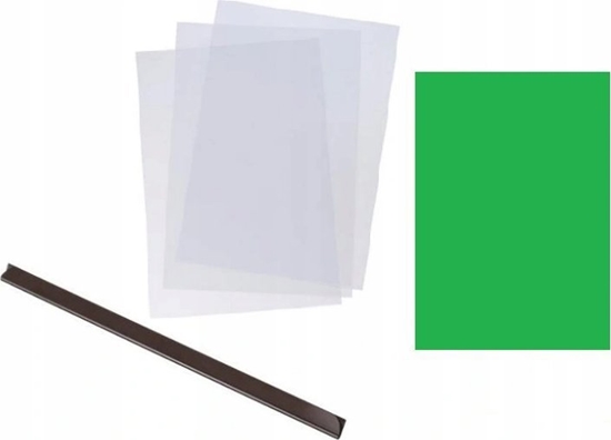 Picture of Argo Karton do bindowania byszczcy A4 ARGO CHROMO 408055 zielony 250g/m2 25 szt