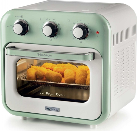 Picture of Ariete Vintage Air Fryer Mini- Oven green