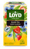 Picture of Aromatizēts melnās un zaļās tējas maisījums LOYD Berry Glamour 20x1,75 g