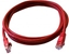 Attēls no Art Patch cord 1m czerwony UTP 5e (KABSI PATCH ART AL-OEM-300R)