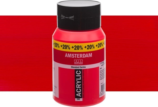 Picture of Artequipment Amsterdam Standard Series Acrylic Jar Naphthol Red Medium 396