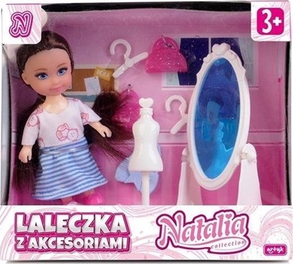Attēls no Artyk Lalka Natalia Garderoba 11 cm