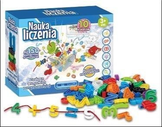 Picture of Artyk Zestaw kreatywny Klocki Nauka liczenia E-Edu 150el 128677 ARTYK
