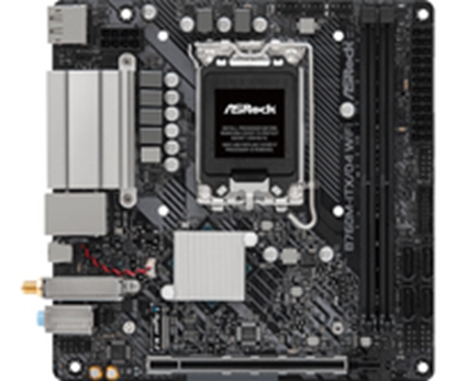 Изображение ASRock Mainboard B760M-ITX/D4 WIFI B760 - Mini-ITX - Socket LGA 1700 - Intel B760