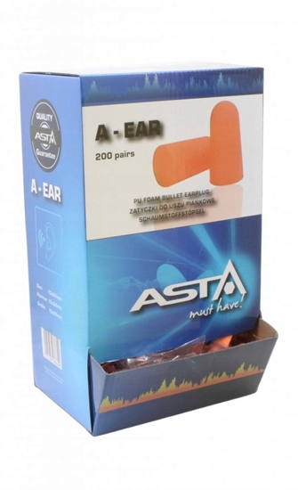 Изображение ASTA ZATYCZKI PIANKOWE DO USZU /200 par/
