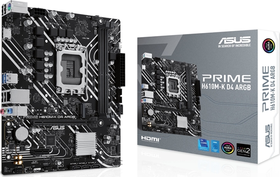Изображение ASUS PRIME H610M-K D4 ARGB LGA1700 MB