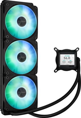 Attēls no ASUS Prime LC ARGB LCD all-in-one cooler