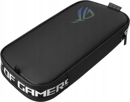 Attēls no ASUS ROG ALLY Travel Case Cover Any brand Polyester, Polyurethane (PU) Black
