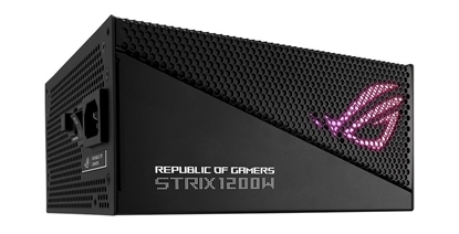 Attēls no ASUS ROG STRIX 1200W Gold Aura Edition power supply unit 20+4 pin ATX Black