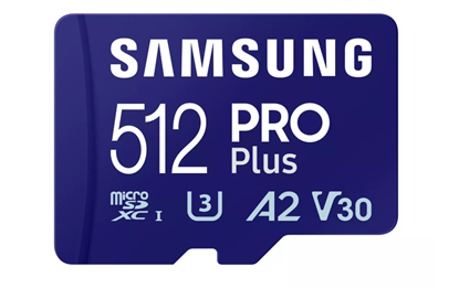 Attēls no Atmiņas karte Samsung Pro Plus microSD 512GB ar SD adapteri (2023)