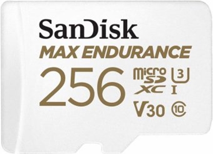 Picture of Atmiņas karte SanDisk MAX ENDURANCE microSDXC 256GB + SD Adapter