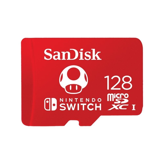 Изображение Atmiņas karte SanDisk Nintendo Switch 128GB MicroSDXC