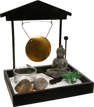 Picture of Atmosphera Ogród Zen z figurk Buddy 12x15 cm