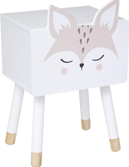 Picture of Atmosphera Szafka nocna dla dziecka Stolik nocny Lisek MDF