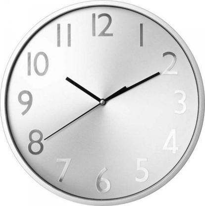 Attēls no Atmosphera Zegar cienny Atmosphera Srebrzysty polipropylen ( 30 cm)