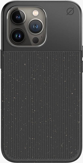 Picture of Atom Studios ATOM STUDIOS ETUI SPLIT WOOD FIBRE MAGSAFE IPHONE 13 PRO CZARNY