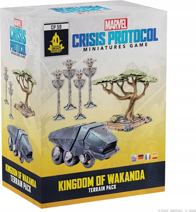Attēls no Atomic Mass Games Marvel: Crisis Protocol - Kingdom of Wakanda Terrain Pack
