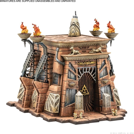 Picture of Atomic Mass Games Marvel: Crisis Protocol - Shrine to En Sabah Nur Terrain Pack