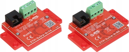 Picture of Atte ZESTAW KONWERTERÓW UTP / 2-WIRE DO TRANSMISJI LAN+POE ETH-2WIRE-A-SET KOMPLET 2 SZT ATTE