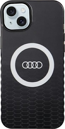 Attēls no Audi Audi IML Big Logo MagSafe Case iPhone 15 Plus / 14 Plus 6.7" czarny/black hardcase AU-IMLMIP15M-Q5/D2-BK