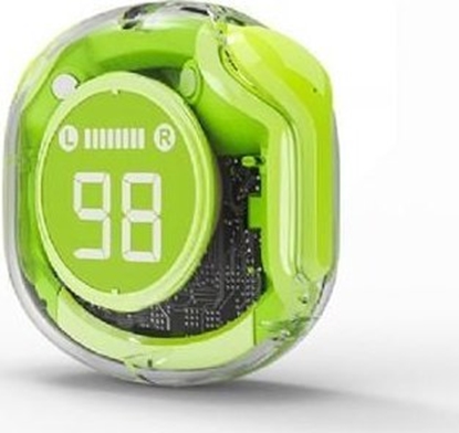 Attēls no Austiņas Gembird Transparent TWS in-ears Green