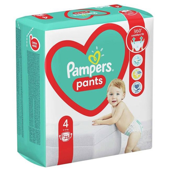 Изображение Autiņbiksītes Pampers Pants Carry S4, 25gab.
