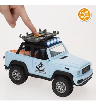 Изображение Auto Džips Surfing (gaisma, skaņa, inerce) 21 cm CB39052