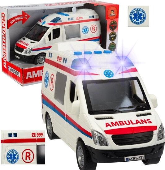 Picture of Auto Karetka Pogotowia VAN NAPD Polskie oznaczenia DWIK