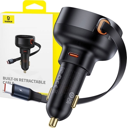 Attēls no Auto lādētājs Baseus Car Quick Charger 60W Black