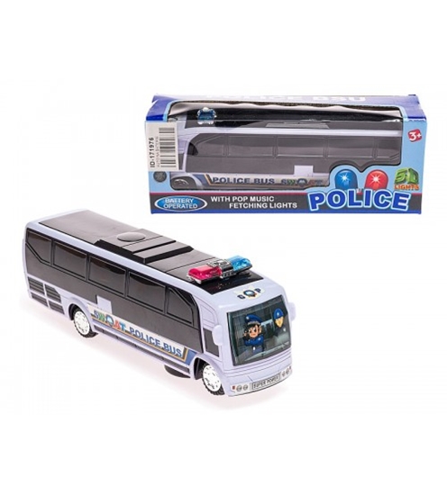 Picture of Autobuss Policija ar skaņu un gaismu 25 cm 548268