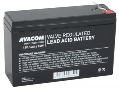 Picture of AVACOM BATERIE 12V 6AH F2 HIGHRATE (PBAV-12V006-F2AH)