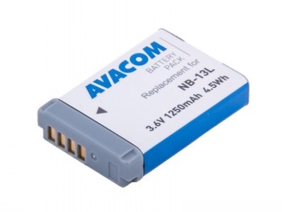 Picture of AVACOM CANON NB-13L LI-ION 3.6V 1250MAH 4.5WH AVA