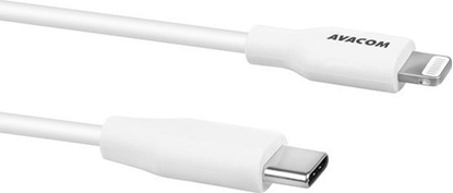 Picture of AVACOM MFIC-120W USB CABLE-C - LIGHTNING, MFI CERTIFICATION, 120CM, WHITE