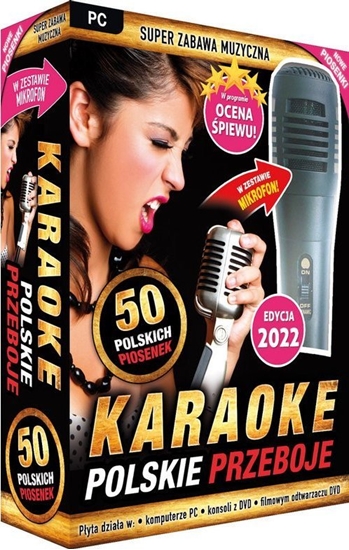Picture of Avalon MIKROFON + KARAOKE POLSKIE PRZEBOJE EDYCJA 2022 PC-DVD