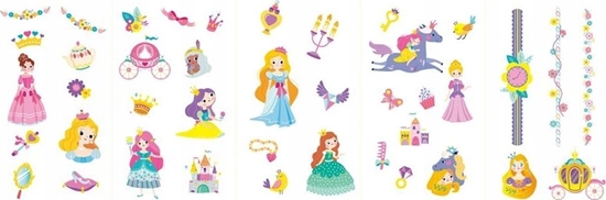 Picture of Avenir Naklejki na paznokcie i tatuae - Ksiniczki