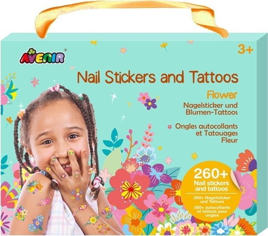 Picture of Avenir Naklejki na paznokcie i tatuae - Kwiaty