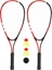 Attēls no Avento Speedbadminton set AVENTO 46BL Red/Grey